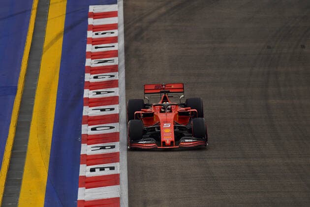Sebastian Vettel, Scuderia Ferrari, formula 1 GP, Singapore, 20 09 2019 Photo mspb Jerry Andre Sebastian Vettel, formula 1 GP, Singapore,