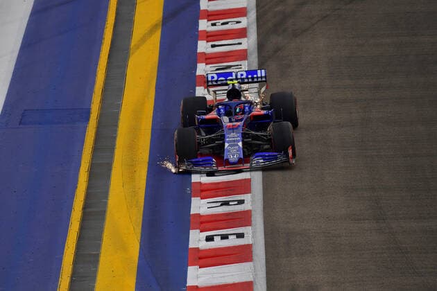 Pierre Gasly, Toro Rosso, formula 1 GP, Singapore, 20 09 2019 Photo mspb Jerry Andre Pierre Gasly, formula 1 GP, Singapore,