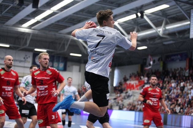 Yannick Terhaer TV Emsdetten 7 GER, Handball, 2 Bundesliga, ASV Hamm Westfalen vs. TV Emsdetten, 20 09 2019 Hamm Copyright: xEIBNER JanxStrohdiekx EP_JSK