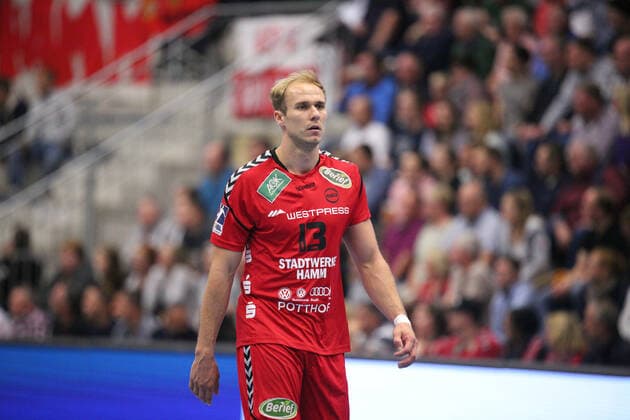 Stefan Lex ASV Hamm Westfalen 13 GER, Handball, 2 Bundesliga, ASV Hamm Westfalen against TV Emsdetten, 20 09 2019 Hamm Copyright: xEIBNER JanxStrohdiekx EP_JSK