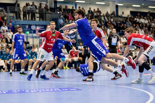 2 Handball Bundesliga VfL Gummersbach HSV Hamburg Jonas Stueber 40, VfL Gummersbach , 2 Handball Bundesliga VfL Gummersbach HSV Hamburg Gummersbach, Schwalbe arena Copyright: xBEAUTIFULxSPORTS Wunderlx