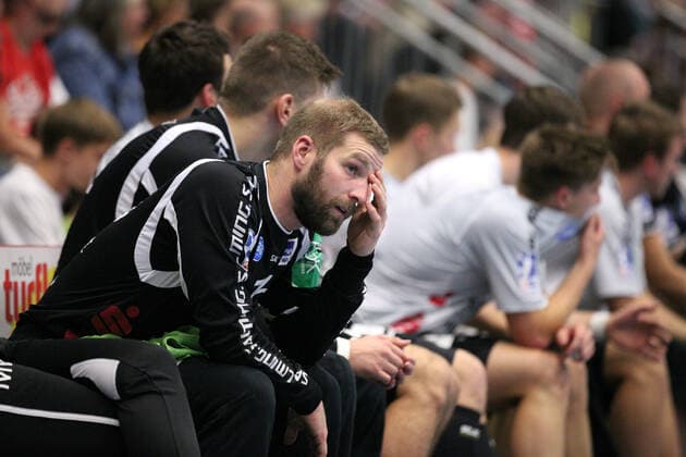 Konstantin Madert TV Emsdetten 16 GER, Handball, 2 Bundesliga, ASV Hamm Westfalen vs. TV Emsdetten, 20 09 2019 Hamm Copyright: xEIBNER JanxStrohdiekx EP_JSK