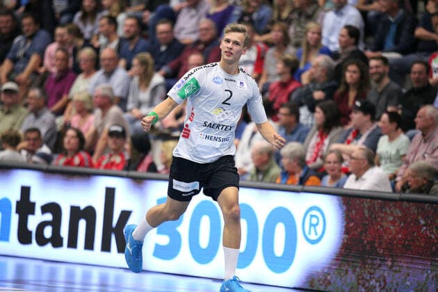 Tim Weischer TV Emsdetten 2 GER, Handball, 2 Bundesliga, ASV Hamm Westfalen vs. TV Emsdetten, 20 09 2019 Hamm Copyright: xEIBNER JanxStrohdiekx EP_JSK