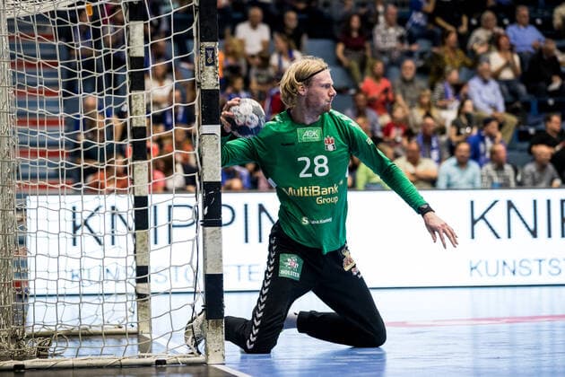 2 Handball Bundesliga VfL Gummersbach HSV Hamburg Aron Rafn Edvardsson 28, HSV Hamburg , 2 Handball Bundesliga VfL Gummersbach HSV Hamburg Gummersbach, Schwalbe arena Copyright: xBEAUTIFULxSPORTS Wunderlx