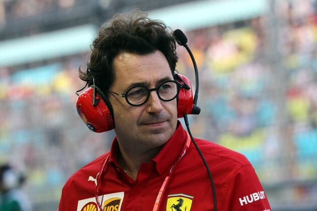 Photo4 LaPresse 21 09 2019 Singapore, Singapore Grand Prix Formula One Singapore 2019 In the pic: Mattia Binotto (ITA) Scuderia Ferrari Team Principal  Copyright: xPhoto4 LaPressex