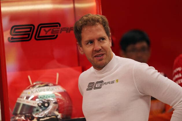 Photo4 LaPresse 21 09 2019 Singapore, Singapore Grand Prix Formula One Singapore 2019 In the pic: Sebastian Vettel (GER) Scuderia Ferrari SF90  Copyright: xPhoto4 LaPressex