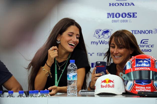 Photo4 LaPresse 21 09 2019 Singapore, Singapore Grand Prix Formula One Singapore 2019 In the pic: Caterina Masetti Zannini (ITA) girlfriend of Pierre Gasly (FRA)  Copyright: xPhoto4 LaPressex