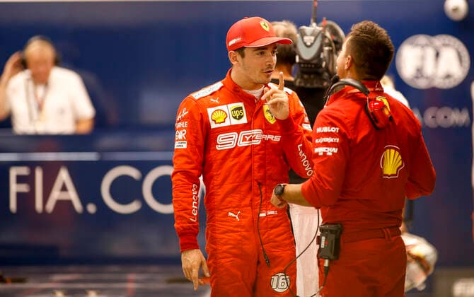 Motorsports: FIA Formula One World Championship, WM, Weltmeisterschaft 2019, Grand Prix of Singapore, 16 Charles Leclerc (MCO, Scuderia Ferrari Mission Winnow), Singapore Singapore