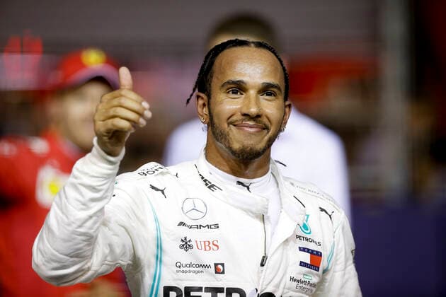 Motorsports: FIA Formula One World Championship, WM, Weltmeisterschaft 2019, Grand Prix of Singapore, 44 Lewis Hamilton (GBR, Mercedes AMG Petronas Motorsport), Singapore Singapore