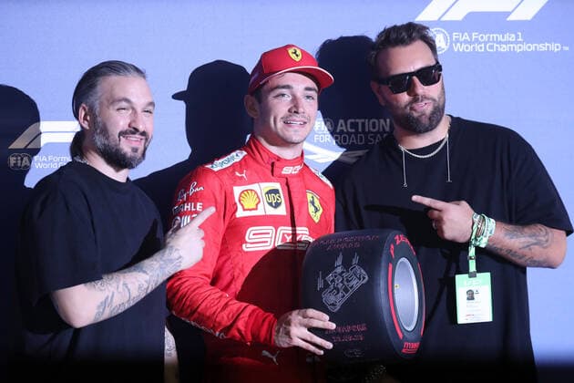 Photo4 LaPresse 21 09 2019 Singapore, Singapore Grand Prix Formula One Singapore 2019 In the pic: pole position Charles Leclerc (MON) Scuderia Ferrari SF90  Copyright: xPhoto4 LaPressex