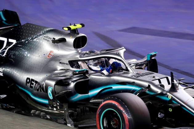 Motorsports: FIA Formula One World Championship, WM, Weltmeisterschaft 2019, Grand Prix of Singapore, 77 Valtteri Bottas (FIN, Mercedes AMG Petronas Motorsport), Singapore Singapore