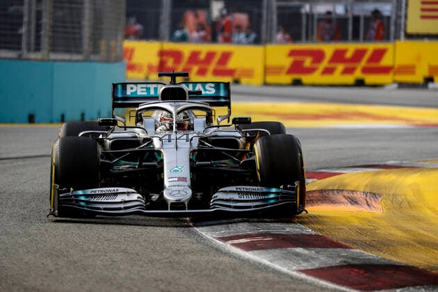 Motorsports: FIA Formula One World Championship, WM, Weltmeisterschaft 2019, Grand Prix of Singapore, 44 Lewis Hamilton (GBR, Mercedes AMG Petronas Motorsport), Singapore Singapore