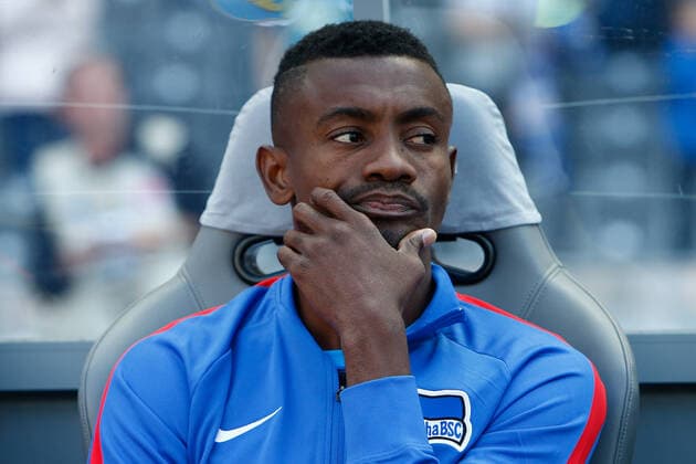 21 09 2019, xtgx, Fussball 1 Bundesliga, Hertha BSC Berlin SC Paderborn 07 emspor, v l Salomon Kalou Hertha, 8 substitutes substitutes bank substitutes disappointed, looks disappointed, down, disappointed DFL DFB REGULATIONS PROHIBIT ANY USE OF PHOTOGRAPHS as IMAGE SEQUENCES and or QUASI VIDEO Berlin