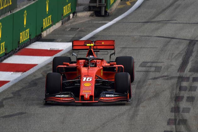 FORMULA 1 2019 SINGAPORE AIRLINES SINGAPORE GRAND PRIX 21 09 2019, Marina Bay Street Circuit, Singapore, FORMULA 1 2019 SINGAPORE AIRLINES SINGAPORE GRAND PRIX ,pictured Charles Leclerc MCO 16 , Scuderia Ferrari Mission Winnow nordphotoxBratic nph00250