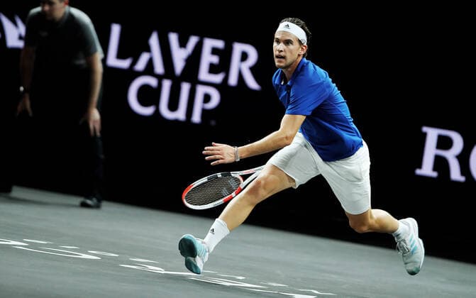 TENNIS - Laver Cup 2019 GENEVA,SWITZERLAND,22.SEP.19 - TENNIS - Laver Cup, Team Europe vs Team World. Image shows Dominic Thiem (AUT). GEPAxpictures xMatthiasxHauer
