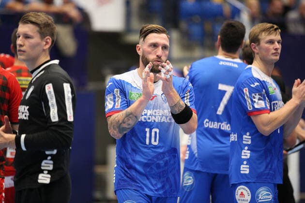 Fabian van Olphen TBV Lemgo Lippe 10 GER, Handball, 1 Bundesliga, TBV Lemgo Lippe versus Fuechse Berlin, 22 09 2019 Lemgo Copyright: xStrohdiekx Eibner-Pressefotox EP_jsk