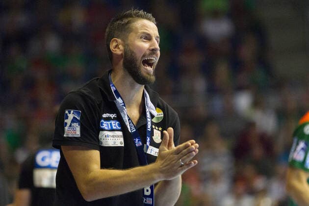 Coach Bennet Wiegert SCM in the game SC Magdeburg SCM Rhein Neckar Loewen RNL , Handball Bundesliga, 22 09 19 GER, Handball, Bundesliga, SC Magdeburg vs. Rhein Neckar Loewen Mannheim, 22 09 2019, Magdeburg Copyright: xEIBNER Eckehard_Schulzx EP_ESZ