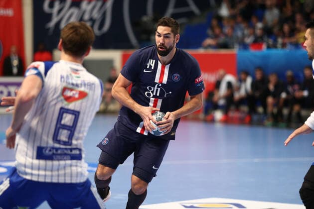 Nikola Karabatic (Paris Saint-Germain) HANDBALL : Paris Saint-Germain HB vs MOL-Pick Szeged - VELUX EHF Champions League - 2eme journee - 22 09 2019 KevinDomas Panoramic 
