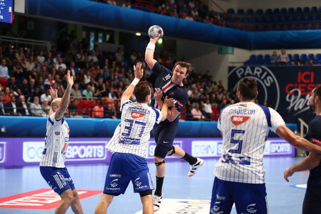 Sander Sagosen (Paris Saint-Germain) HANDBALL : Paris Saint-Germain HB vs MOL-Pick Szeged - VELUX EHF Champions League - 2eme journee - 22 09 2019 KevinDomas Panoramic 