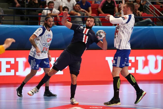 Nedim Remili (Paris Saint-Germain) HANDBALL : Paris Saint-Germain HB vs MOL-Pick Szeged - VELUX EHF Champions League - 2eme journee - 22 09 2019 KevinDomas Panoramic 