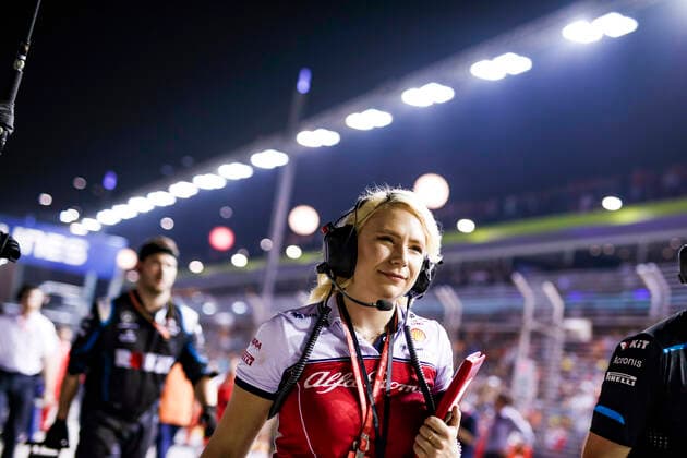 Motorsports: FIA Formula One World Championship, WM, Weltmeisterschaft 2019, Grand Prix of Singapore, Ruth Buscombe (Alfa Romeo Racing), Singapore Singapore