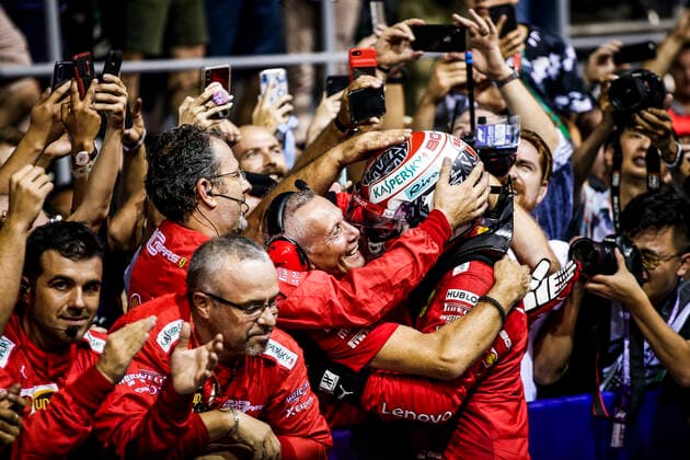 Motorsports: FIA Formula One World Championship, WM, Weltmeisterschaft 2019, Grand Prix of Singapore, 16 Charles Leclerc (MCO, Scuderia Ferrari Mission Winnow), Singapore Singapore