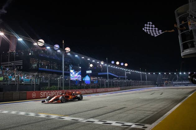 Motorsports: FIA Formula One World Championship, WM, Weltmeisterschaft 2019, Grand Prix of Singapore, 5 Sebastian Vettel (GER, Scuderia Ferrari Mission Winnow), Singapore Singapore