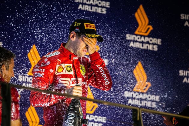 Motorsports: FIA Formula One World Championship, WM, Weltmeisterschaft 2019, Grand Prix of Singapore, 5 Sebastian Vettel (GER, Scuderia Ferrari Mission Winnow), Singapore Singapore