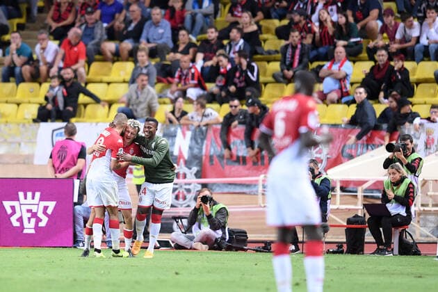 JOIE - 17 ALEKSANDR GOLOVIN (MONA) FOOTBALL : Monaco vs Nice - Ligue 1 Conforama - 24 09 2019 FEP Panoramic 