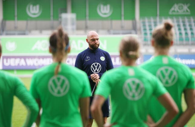VfL vs. Mitrovica, CL women, final training Wolfsburg, Germany 24 09 2019, FUßBALL VfL Wolfsburg vs. KFF Mitrovica, Champions League women, 1 16 final return match, 2019 season 20 final training VfL Wolfsburg, head coach Stephan Lerch VfL Wolfsburg Wolfsburg