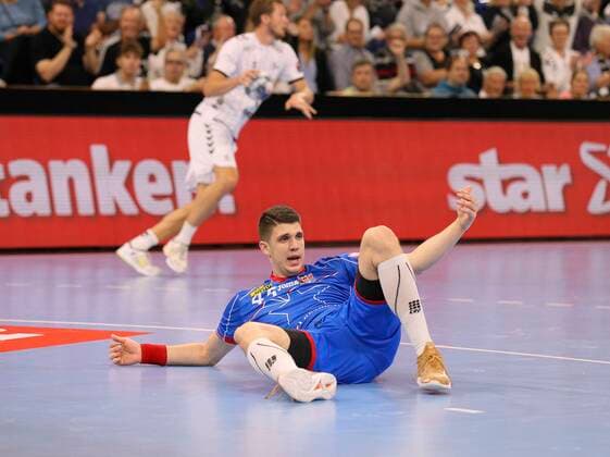 Photo Loser Brest , Darko Djukic at Bden Handball Men Champions League at Mi 25 09 2019 THW Kiel HC Meshkov Brest