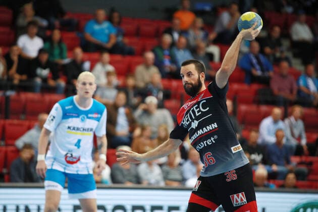Florian von Gruchalla HC Erlangen TVB 1898 Stuttgart HC Erlangen, DHB Cup, 1 8 Final on 25 09 2019 Stuttgart Copyright: xEIBNER Benjamin_Laux EP_BLU
