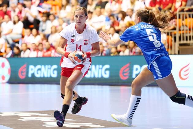 Handball, Damen, EM Qualifikation, Polen - Färöer 2019.09.25 Kwidzyn Pilka reczna Mecz Kwalifikacyjny Mistrzostw Europy w Pilce Recznej Kobiet 2020 Polska - Wyspy Owcze N z Karolina Kudlacz Gloc Foto Piotr Matusewicz PressFocus 2019.09.25 Kwidzyn Women handball EHF Euro 2020 Poland - Faroe Islands Karolina Kudlacz Gloc Credit: Piotr Matusewicz PressFocus NEWSPIX.PL --- Newspix.pl  20190925_PF_PM129