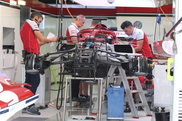 Photo4 LaPresse 26 09 2019 Sochi, Russia Grand Prix Formula One Russia 2019 In the pic: Alfa Romeo Racing C38  Copyright: xPhoto4 LaPressex
