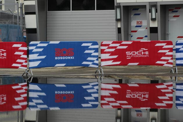 Photo4 LaPresse 26 09 2019 Sochi, Russia Grand Prix Formula One Russia 2019 In the pic: Sochi GP Logo  Copyright: xPhoto4 LaPressex