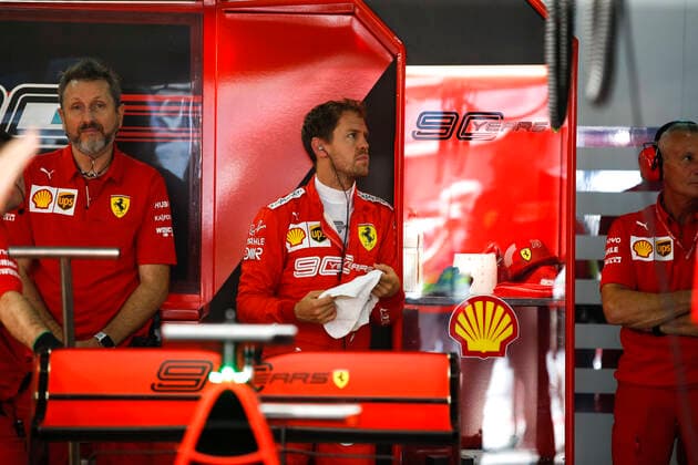Motorsports: FIA Formula One World Championship, WM, Weltmeisterschaft 2019, Grand Prix of Russia, 5 Sebastian Vettel (GER, Scuderia Ferrari Mission Winnow), Sochi Russia