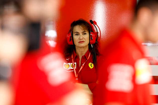 Motorsports: FIA Formula One World Championship, WM, Weltmeisterschaft 2019, Grand Prix of Russia, Silvia Hoffer Frangipane (Scuderia Ferrari Mission Winnow), Sochi Russia