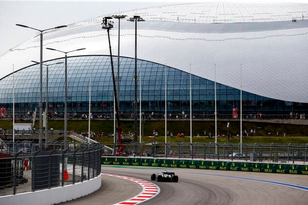 Motorsports: FIA Formula One World Championship, WM, Weltmeisterschaft 2019, Grand Prix of Russia, 77 Valtteri Bottas (FIN, Mercedes AMG Petronas Motorsport), Sochi Russia