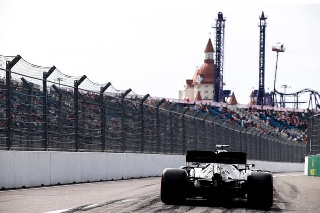 Motorsports: FIA Formula One World Championship, WM, Weltmeisterschaft 2019, Grand Prix of Russia, 44 Lewis Hamilton (GBR, Mercedes AMG Petronas Motorsport), Sochi Russia