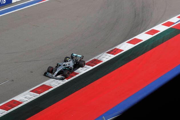 Motorsports: FIA Formula One World Championship, WM, Weltmeisterschaft 2019, Grand Prix of Russia, 77 Valtteri Bottas (FIN, Mercedes AMG Petronas Motorsport), Sochi Russia
