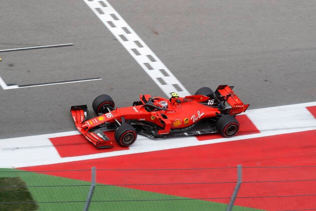 Motorsports: FIA Formula One World Championship, WM, Weltmeisterschaft 2019, Grand Prix of Russia, 16 Charles Leclerc (MCO, Scuderia Ferrari Mission Winnow), Sochi Russia