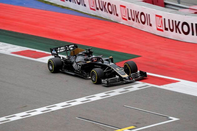 Motorsports: FIA Formula One World Championship, WM, Weltmeisterschaft 2019, Grand Prix of Russia, 8 Romain Grosjean (FRA, Rich Energy Haas F1 Team), Sochi Russia