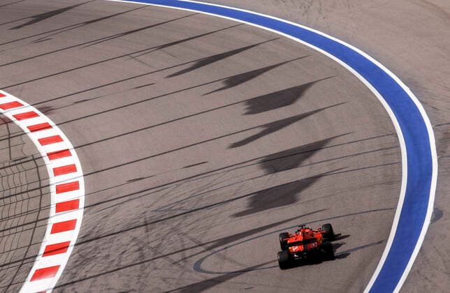 Motorsports: FIA Formula One World Championship, WM, Weltmeisterschaft 2019, Grand Prix of Russia, 5 Sebastian Vettel (GER, Scuderia Ferrari Mission Winnow), Sochi Russia