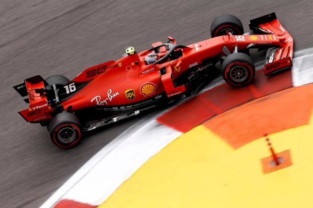Motorsports: FIA Formula One World Championship, WM, Weltmeisterschaft 2019, Grand Prix of Russia, 16 Charles Leclerc (MCO, Scuderia Ferrari Mission Winnow), Sochi Russia