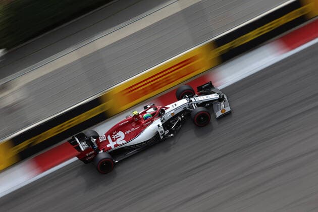 Photo4 LaPresse 28 09 2019 Sochi, Russia Grand Prix Formula One Russia 2019 In the pic: Free practice 3, Antonio Giovinazzi (ITA) Alfa Romeo Racing C38  Copyright: xPhoto4 LaPressex