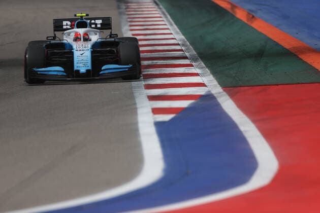 Photo4 LaPresse 28 09 2019 Sochi, Russia Grand Prix Formula One Russia 2019 In the pic: Free practice 3, Robert Kubica (POL) Williams F1 FW42  Copyright: xPhoto4 LaPressex