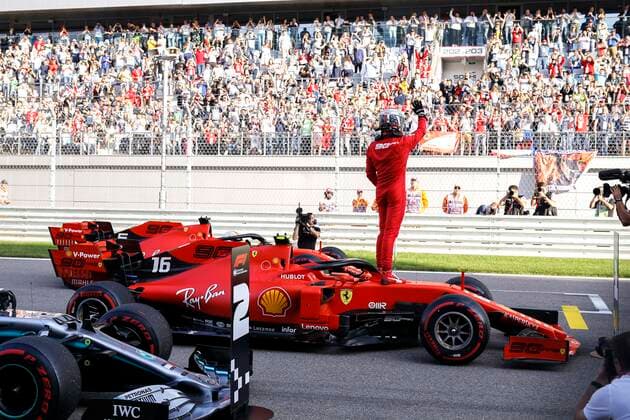 Motorsports: FIA Formula One World Championship, WM, Weltmeisterschaft 2019, Grand Prix of Russia, 16 Charles Leclerc (MCO, Scuderia Ferrari Mission Winnow), Sochi Russia