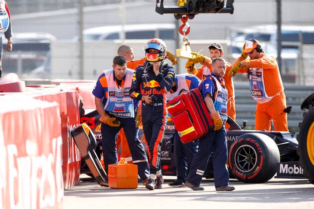 Sport Bilder des Tages Motorsports: FIA Formula One World Championship, WM, Weltmeisterschaft 2019, Grand Prix of Russia, 23 Alexander Albon (THA, Aston Martin Red Bull Racing), Sochi Russia