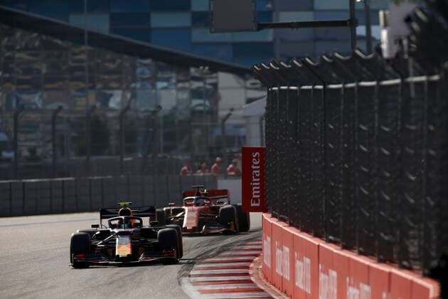 Motorsports: FIA Formula One World Championship, WM, Weltmeisterschaft 2019, Grand Prix of Russia, 23 Alexander Albon (THA, Aston Martin Red Bull Racing), Sochi Russia