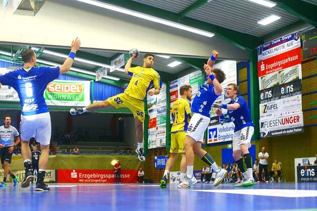 Scored by Yonatan Dayan Gummersbach Handball 2 League 2019 20 EHV Aue VfL Gummersbach on 28 9 2019 EHV Aue VfL Gummersbach